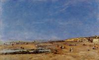 Boudin, Eugene - Trouville, Panorama of the Beach